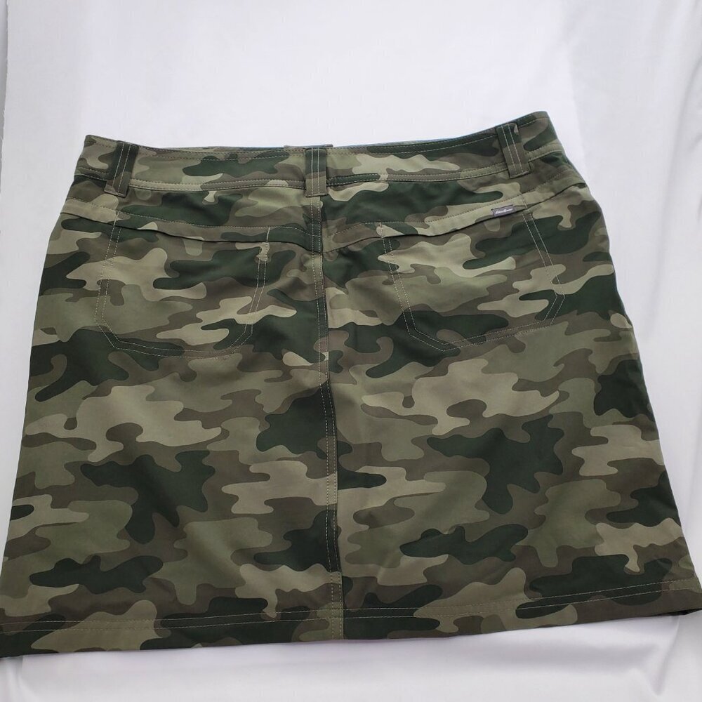 Eddie Bauer Golf / Hiking Camouflage All-Weather Stretch Skort Dry-Fit Golf β 14 - Picture 6 of 10